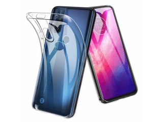 Motorola One Hyper Gummi Hülle TPU Clear Case