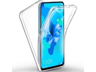 Huawei Nova 5T Touch Case 360 Grad Rundumschutz transparent