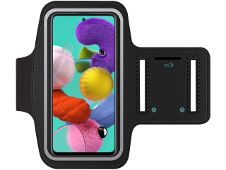 Samsung Galaxy A51 4G Fitness Jogging Sport Armband mit Schlüsselfach