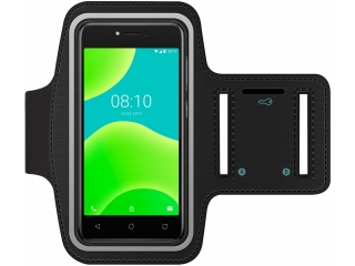 Wiko Y50 Fitness Jogging Sport Armband mit Schlüsselfach