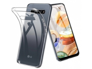 LG K61 Gummi Hülle TPU Clear Case