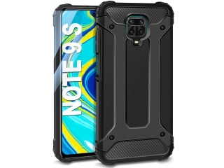 AdventureCase Xiaomi Redmi Note 9 Pro Outdoor Sport Business Hülle schwarz