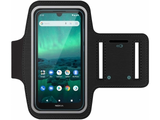 Nokia 1.3 Fitness Jogging Sport Armband mit Schlüsselfach