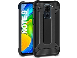 AdventureCase Xiaomi Redmi Note 9 Outdoor Sport Business Hülle schwarz