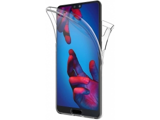 Huawei P20 Touch Case 360 Grad Rundumschutz transparent