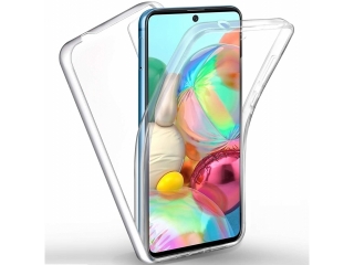 Samsung Galaxy A71 Touch Case 360 Grad Rundumschutz transparent