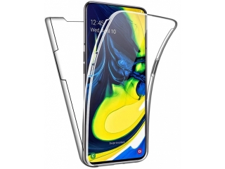 Samsung Galaxy A80 Touch Case 360 Grad Rundumschutz transparent