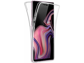 Samsung Galaxy Note9 Touch Case 360 Grad Rundumschutz transparent