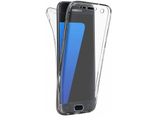 Samsung Galaxy S6 Edge Touch Case 360 Grad Rundumschutz transparent