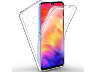 Xiaomi Redmi Note 7 Touch Case 360 Grad Rundumschutz transparent