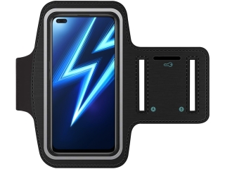 Realme 6 Pro Fitness Jogging Sport Armband mit Schlüsselfach