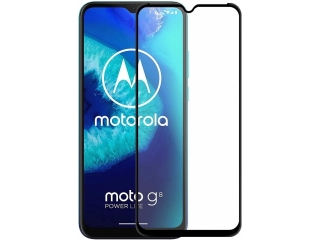 Motorola Moto G8 Power Lite 100% Vollbild Panzerglas Schutzfolie 2.5D 9H