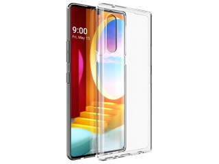 LG Velvet Gummi Hülle TPU Clear Case