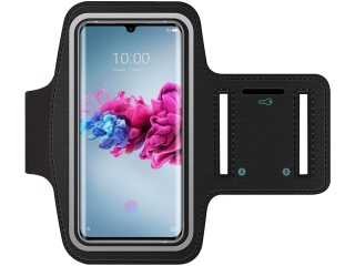 ZTE Axon 11 Fitness Jogging Sport Armband mit Schlüsselfach