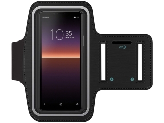 Sony Xperia 10 II Fitness Jogging Sport Armband mit Schlüsselfach