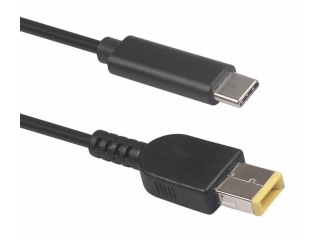 USB-C auf Lenovo Square Thinkpad Kabel mit rechteckigem Flachstecker