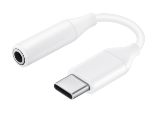 USB Typ C zu 3.5mm AUX Audio Adapter Kabel für Samsung weiss