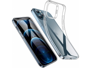 iPhone 12 Pro Max Gummi Hülle flexibel dünn transparent thin clear