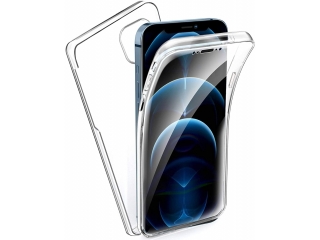 Apple iPhone 12 Pro Max Touch Case 360 Grad Rundumschutz transparent