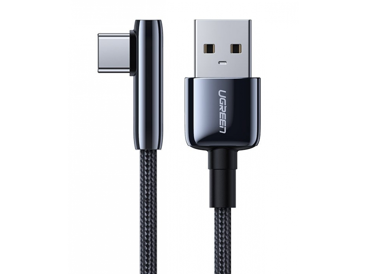 UGREEN USBC Huawei SuperCharge Ladekabel 40W Nylon LDesign 2 Meter