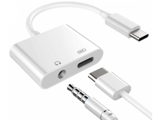 USB C 3.5mm Kopfhörer Adapter für Samsung S20, Note20, Huawei P40, P30