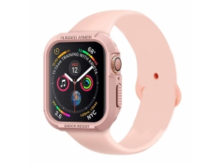 Apple Watch 44mm Rugged Armor Anti-Shock Hülle rosa