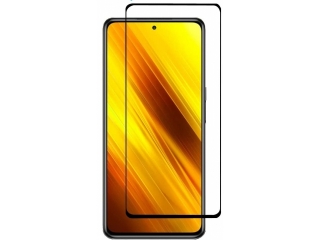 Xiaomi Poco X3 100% Vollbild Panzerglas Schutzfolie 2.5D 9H