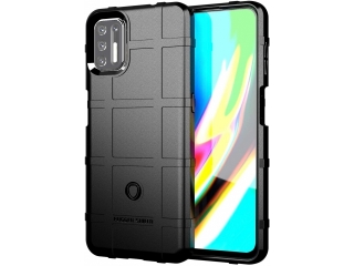 Motorola Moto G9 Plus Rugged Shield Anti-Shock Case schwarz