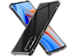 Oppo Reno4 Pro 5G Hülle Crystal Clear Case Bumper transparent