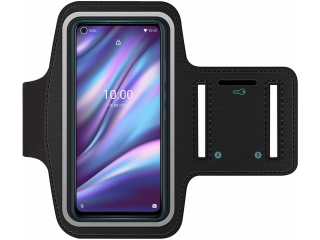 Wiko View 5 Plus Fitness Jogging Sport Armband mit Schlüsselfach