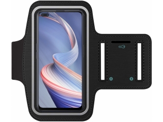 Oppo Reno4 Z 5G Fitness Jogging Sport Armband mit Schlüsselfach