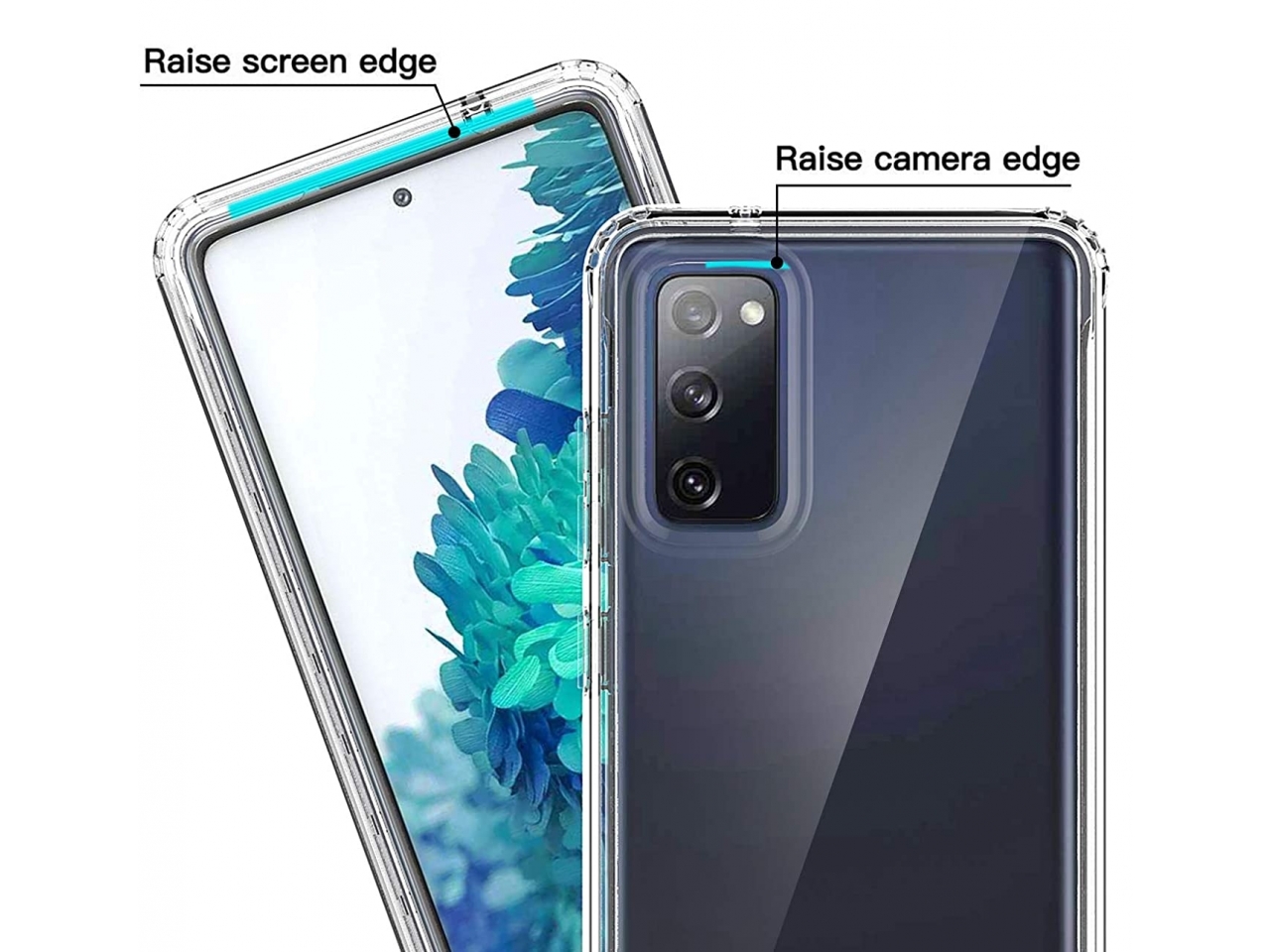 360 Grad Samsung S20 FE Fan Edition Case Transparent Soft ...
