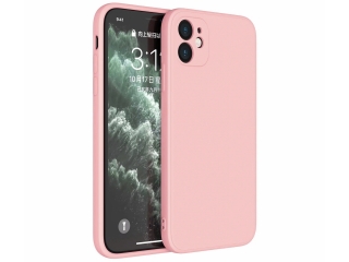 Apple iPhone 12 Liquid Silikon Case Hülle rosa