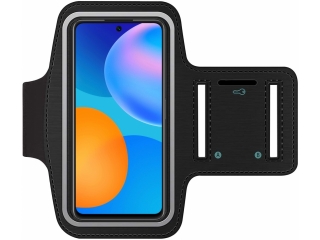 Huawei P Smart 2021 Fitness Jogging Sport Armband mit Schlüsselfach