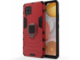 Samsung Galaxy A42 5G RingCase Anti-Shock Hülle rot