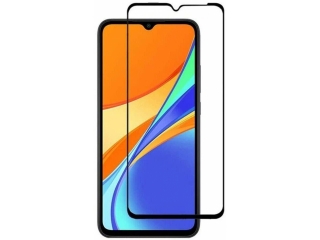 Xiaomi Redmi 9C 100% Vollbild Panzerglas Schutzfolie 2.5D 9H