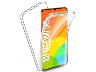 Xiaomi Redmi 9C Touch Case 360 Grad Rundumschutz transparent