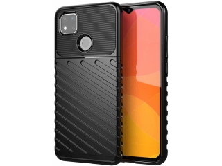 Xiaomi Redmi 9C SpaceCase Stripes Impact-Resistant Hülle schwarz