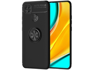 Xiaomi Redmi 9C RingCase Hülle schwarz