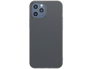 Baseus iPhone 12 Pro Max Hülle ThinClear Case transparent schwarz matt