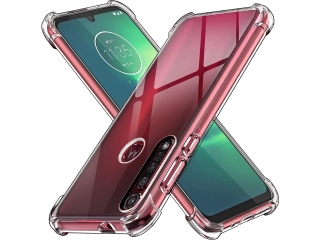 Motorola Moto G8 Plus Hülle Crystal Clear Case Bumper transparent