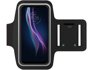 Motorola One Fusion+ Fitness Jogging Sport Armband mit Schlüsselfach