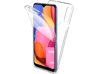 Samsung Galaxy A20s Touch Case 360 Grad Rundumschutz transparent