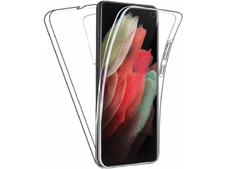 Samsung Galaxy S21 Ultra Touch Case 360 Grad Rundumschutz transparent