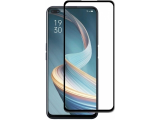 Oppo Reno4 Z 5G 100% Vollbild Panzerglas Schutzfolie 2.5D 9H