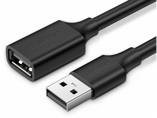 UGREEN USB 2.0 Stabiles Verlängerungskabel 1.5 Meter schwarz