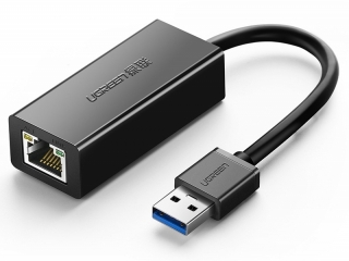 UGREEN USB 3.0 Gigabit Ethernet Adapter für PC Mac Chromebook schwarz