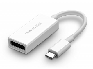 UGREEN USB-C auf Display Port Adapter Konverter - weiss