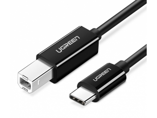 UGREEN USB-C Drucker Kabel 2 Meter für Anschluss an USB Typ B