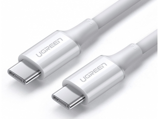 UGREEN Dual USB-C Ladegerät PD 36W für Smartphones und Handys weiss